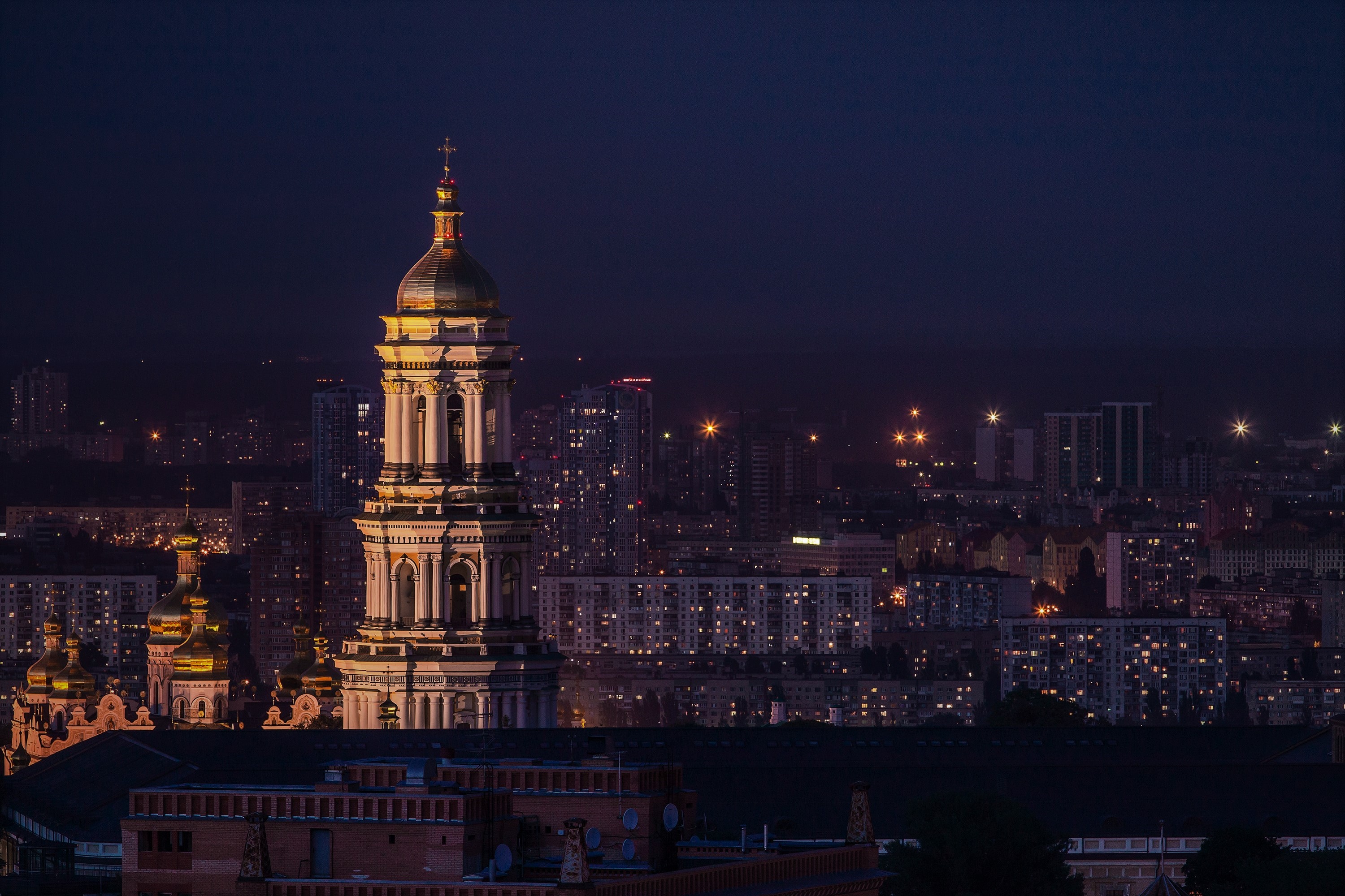 Kiev at night